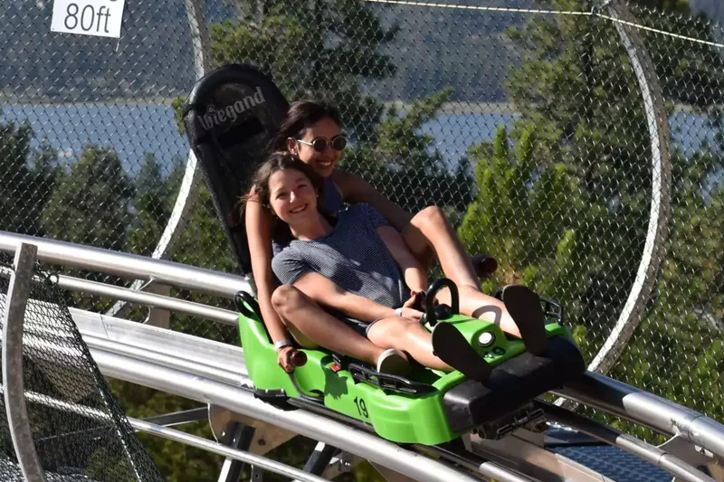Alpine Slide at Magic Mountain in Big Bear Lake, California